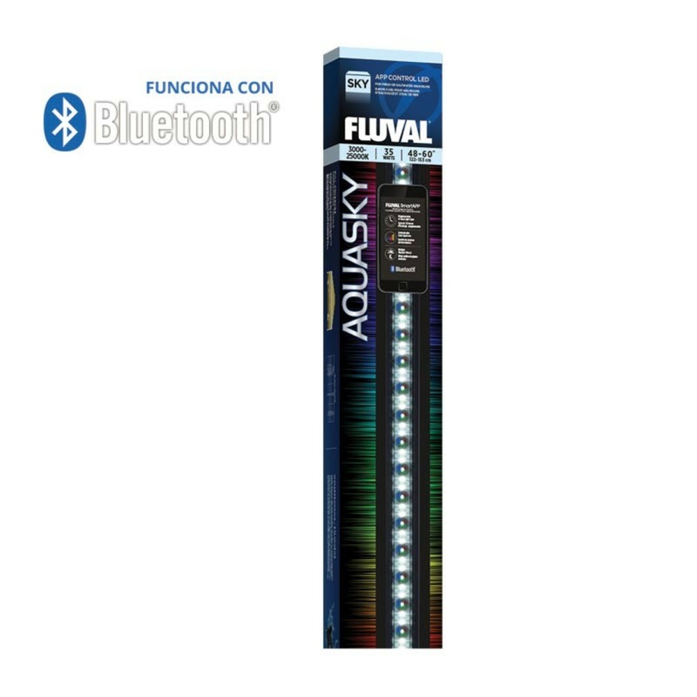 Fluval - aquasky éclairage pour aquariophilie led 2.0 30 w 99-130 cm