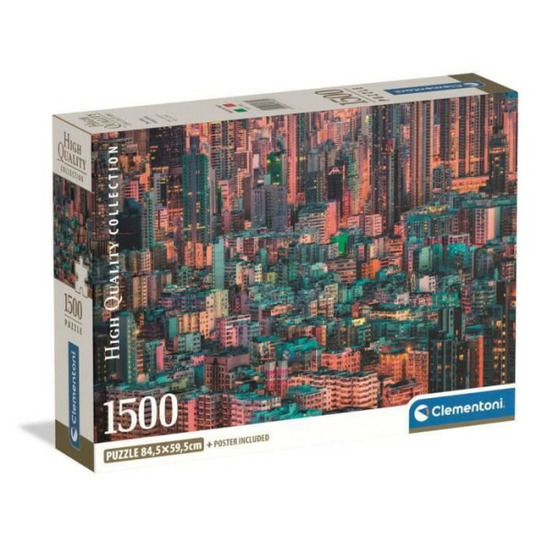 Clementoni - compact 1500 pieces - hong-kong, the hive
