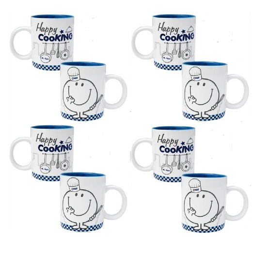 Monsieur madame - happy cooking - mug monsieur heureux