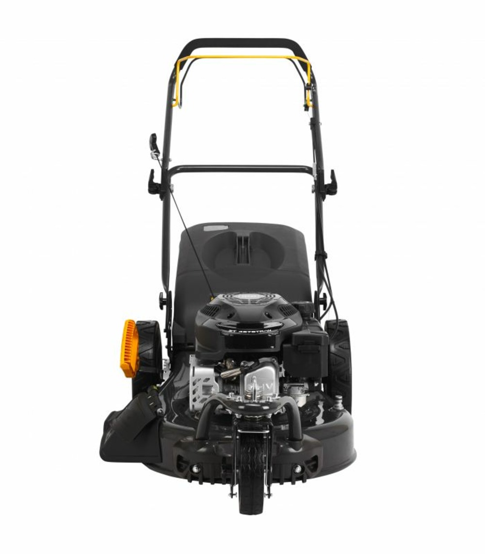 Tondeuse thermique tractéé 145cc 3 roues avec coupe mulching 46cm - texas zt 4675tr/w