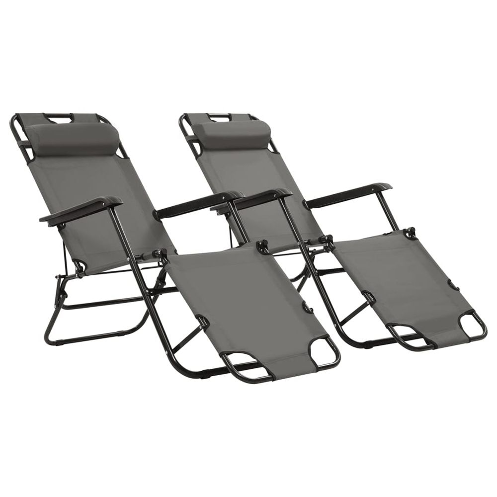 CHAISES LONGUES PLIABLES 2 P 7-(867929)