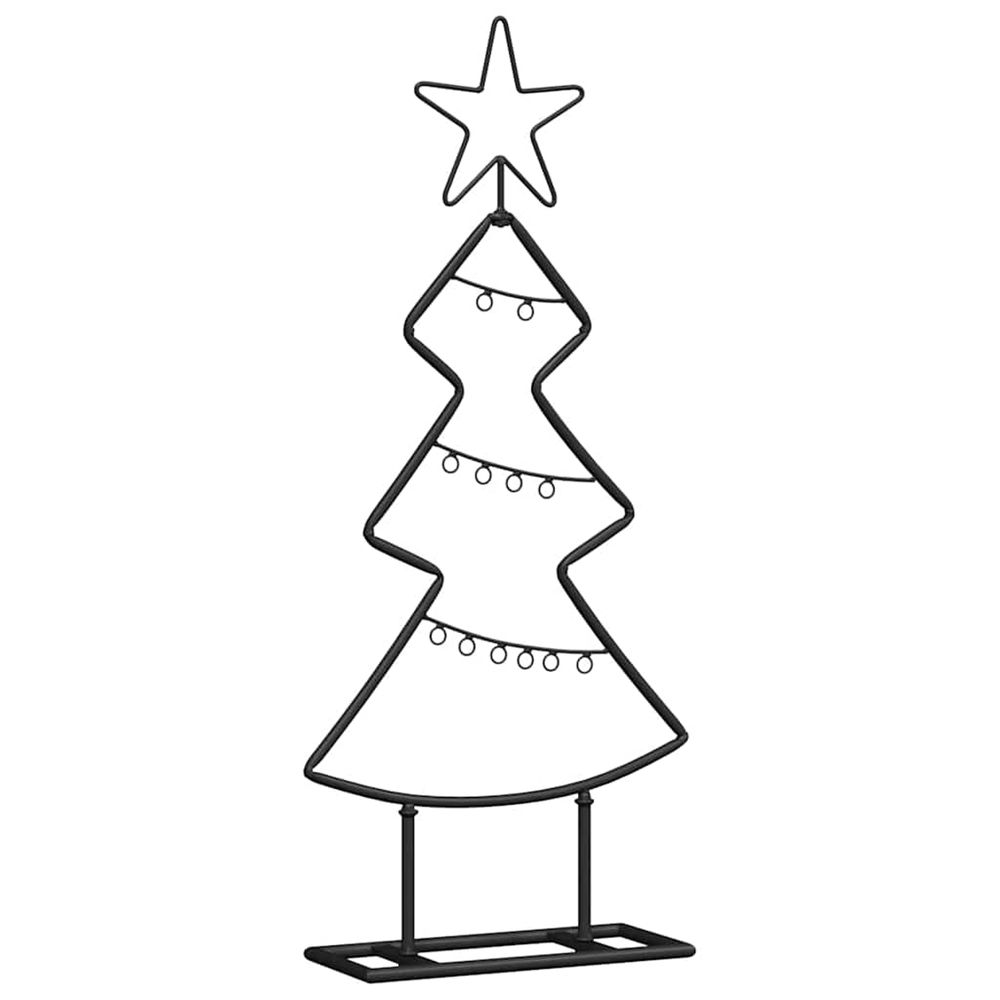 Arbre de noël en métal noir 60 cm acier