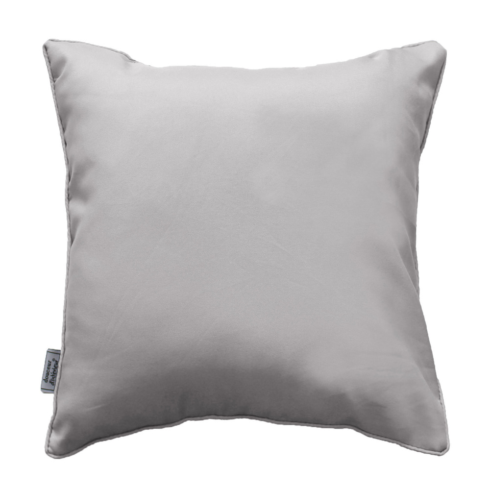 Coussin passepoil uni essentiel top couleur