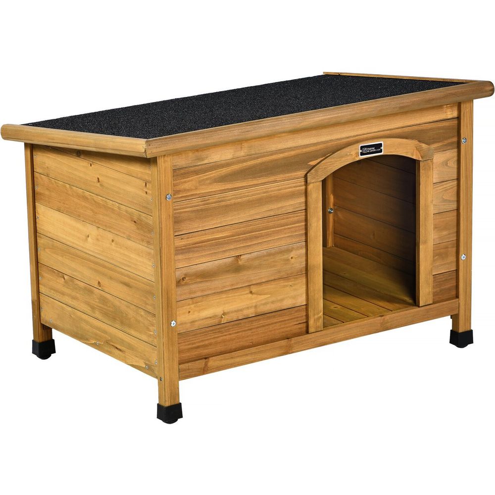 Niche pour chien en bois 