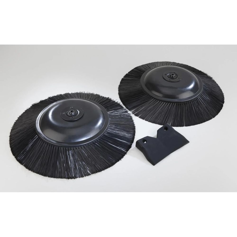 Kit de pièces détachées pour balayeuse, 2 brosses + 1 joint d'étanchéité
