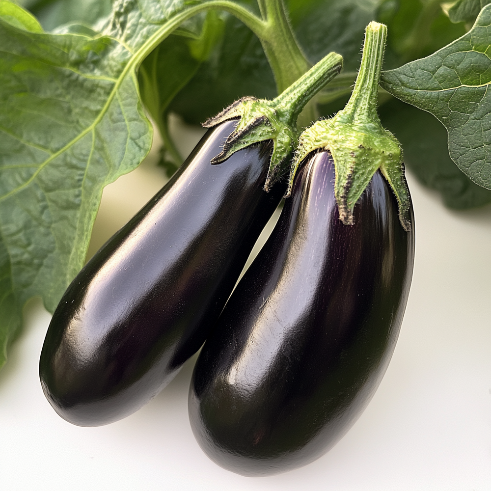 60 graines d'aubergine black beauty - semisauvage permaculture