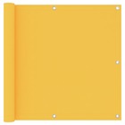 Écran de balcon jaune 90x300 cm tissu oxford