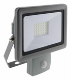 Projecteur LED 30W Gris - Avec détecteur de mouvement - IP44