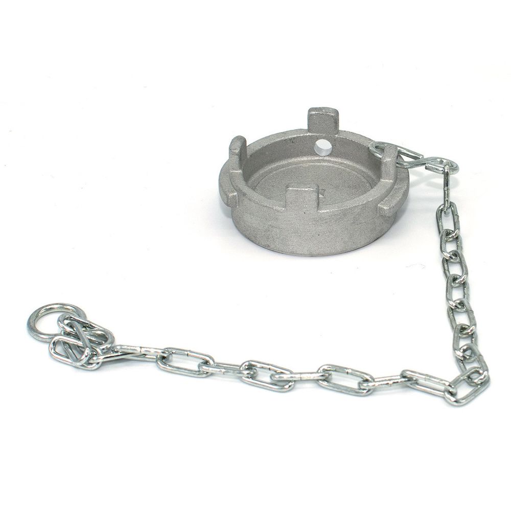 Bouchon symétrique guillemin, pompier, plat type irrigation cadenassable avec ch