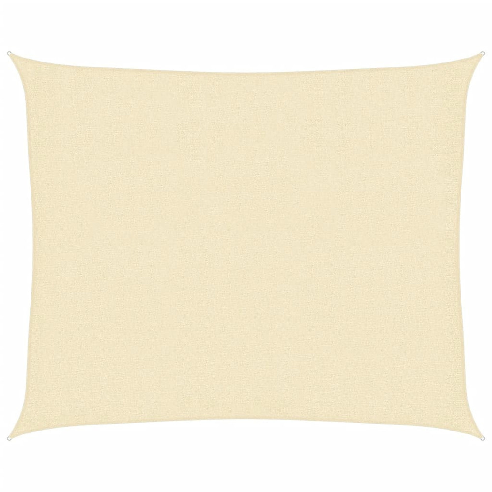 Voile d'ombrage 160 g/m² crème 2,5x3 m pehd
