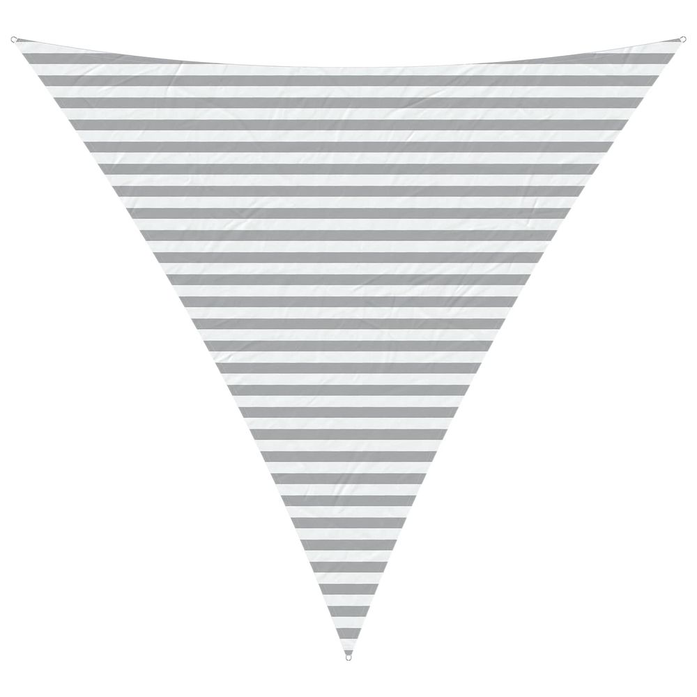 Voile d'ombre triangulaire 4 x 4 x 4 m 100 % polyester oxford