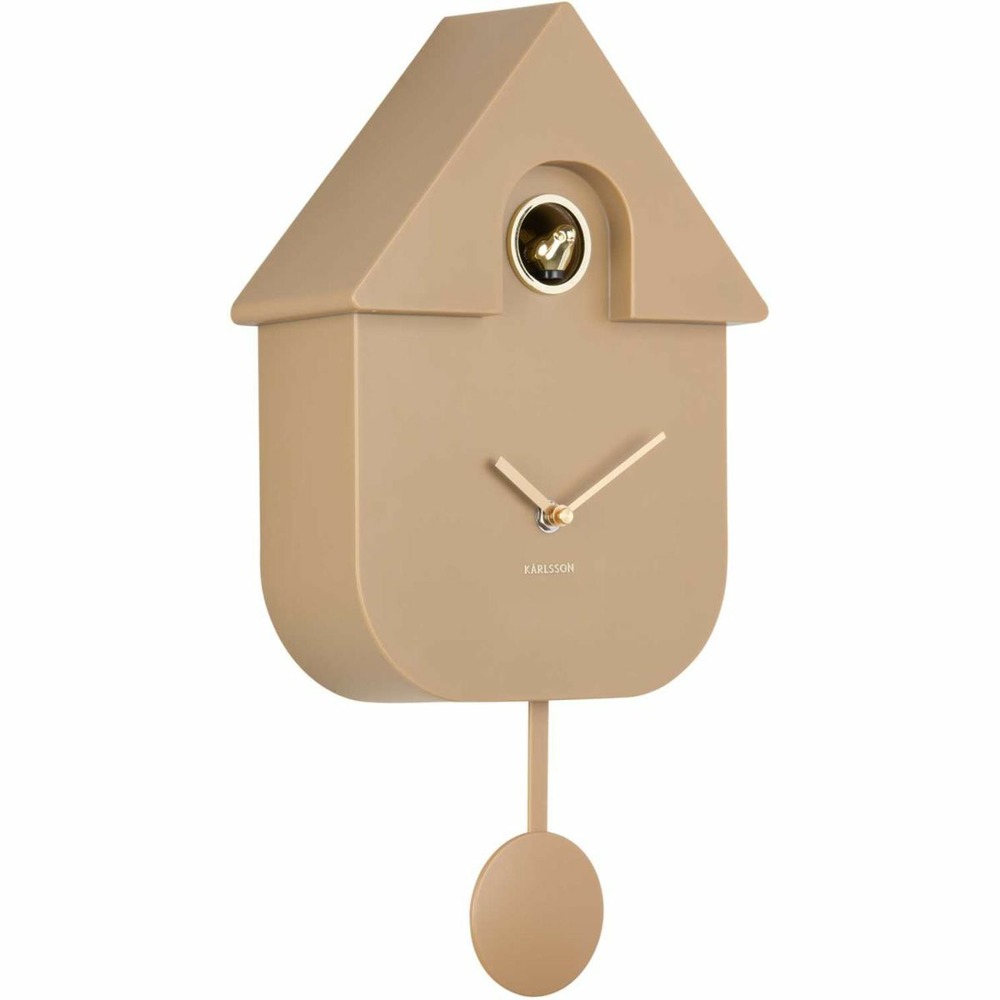 Horloge murale en abs modern cuckoo oro mocka