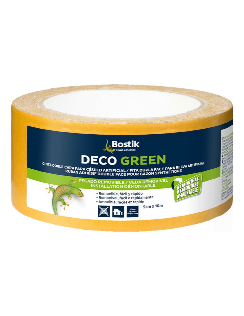 Bostik double face gazon deco green_5cmx10m - bostik