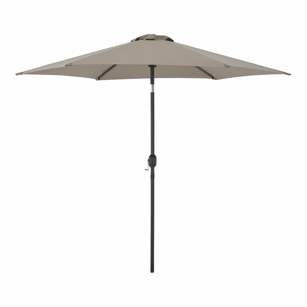 Parasol hexagonal polyester 270 x 235 khaki