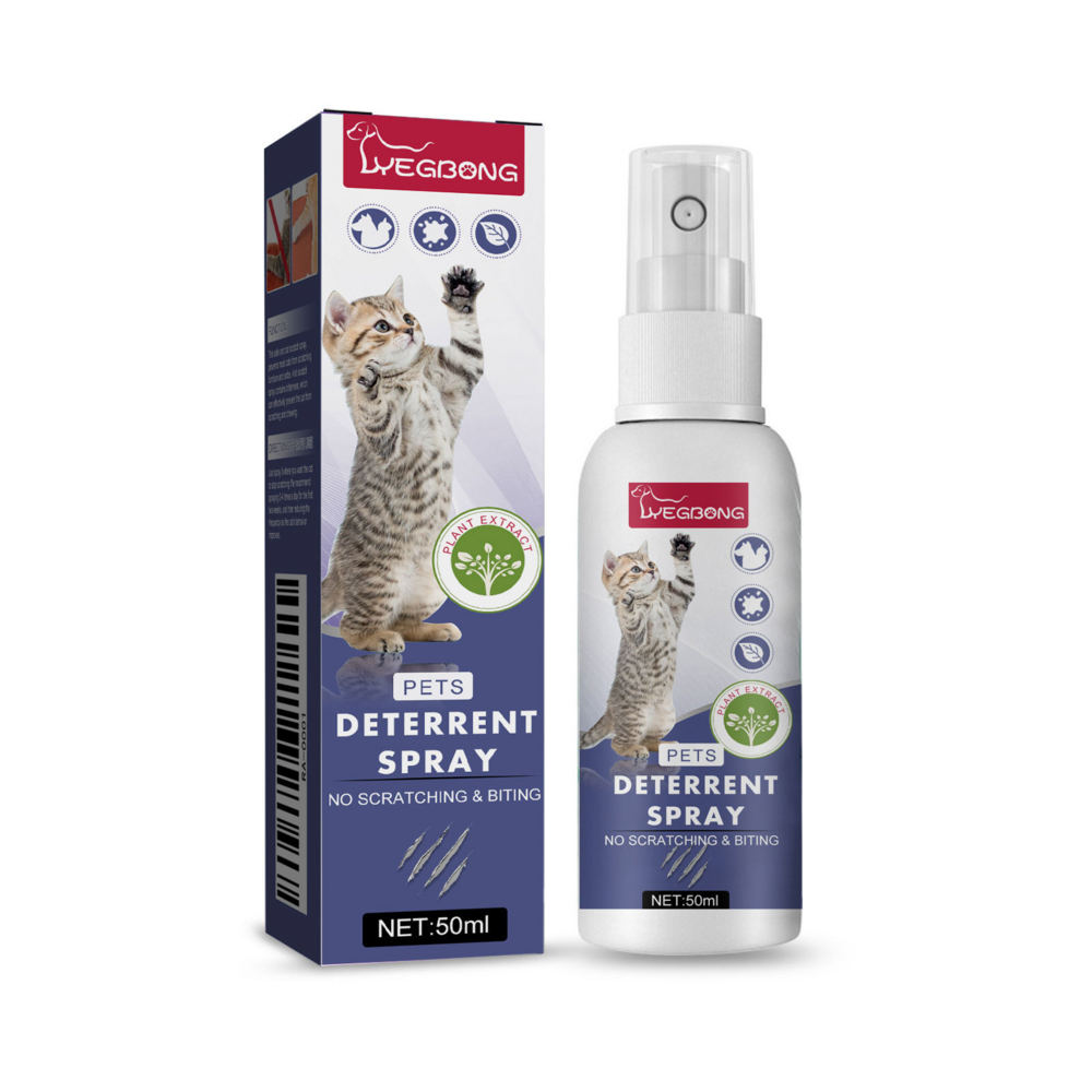 Spray anti-griffure pour animaux de compagnie, 50 ml, en boîte - dtopbuyage