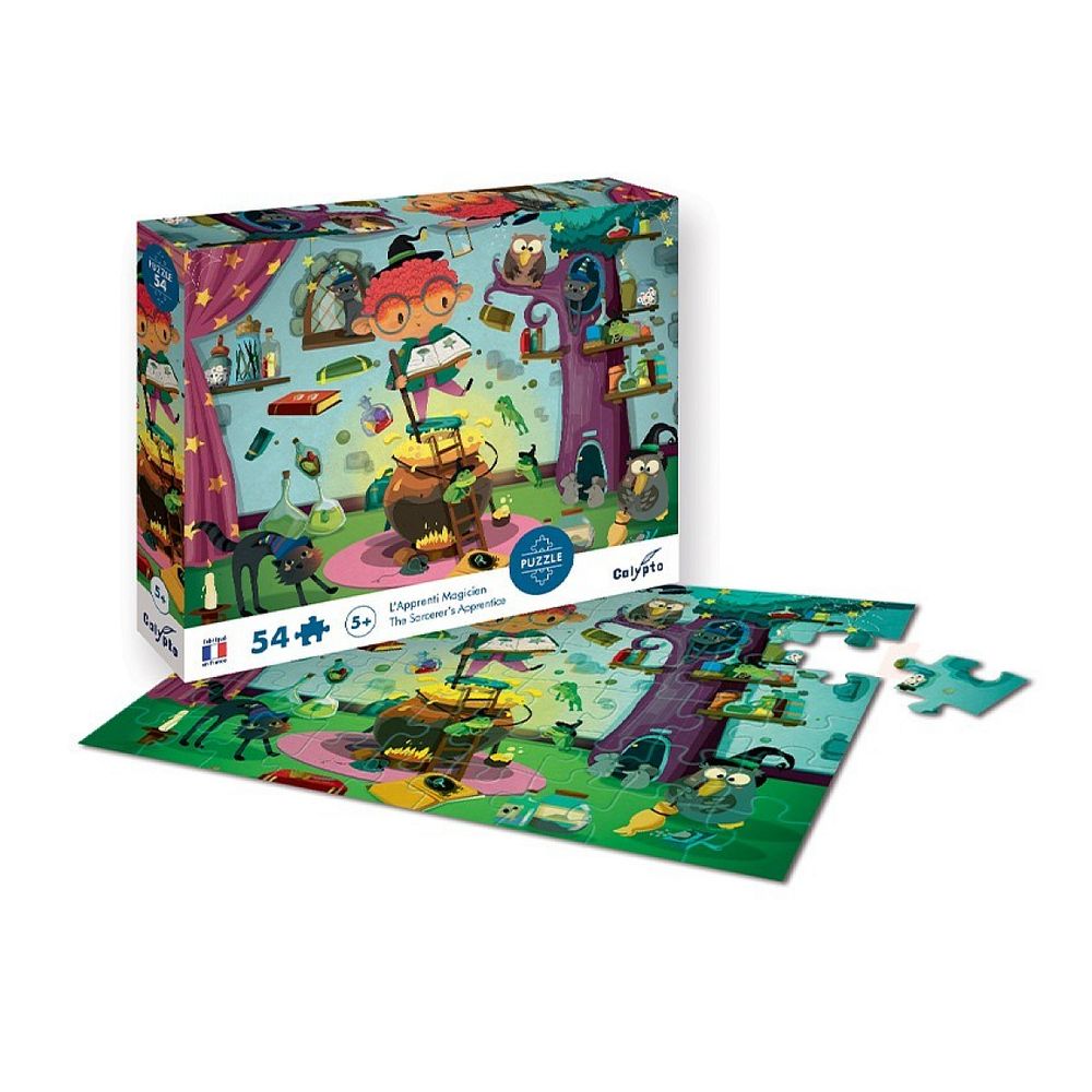Puzzle calypto l apprenti magicien 54 pcs