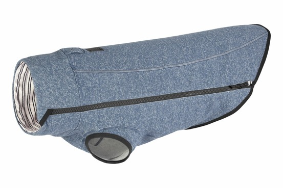 Pull en tricot hemp houndâ„¢ en fibres naturelles chaud et durable. Couleur: slate blue (bleu), taille: m