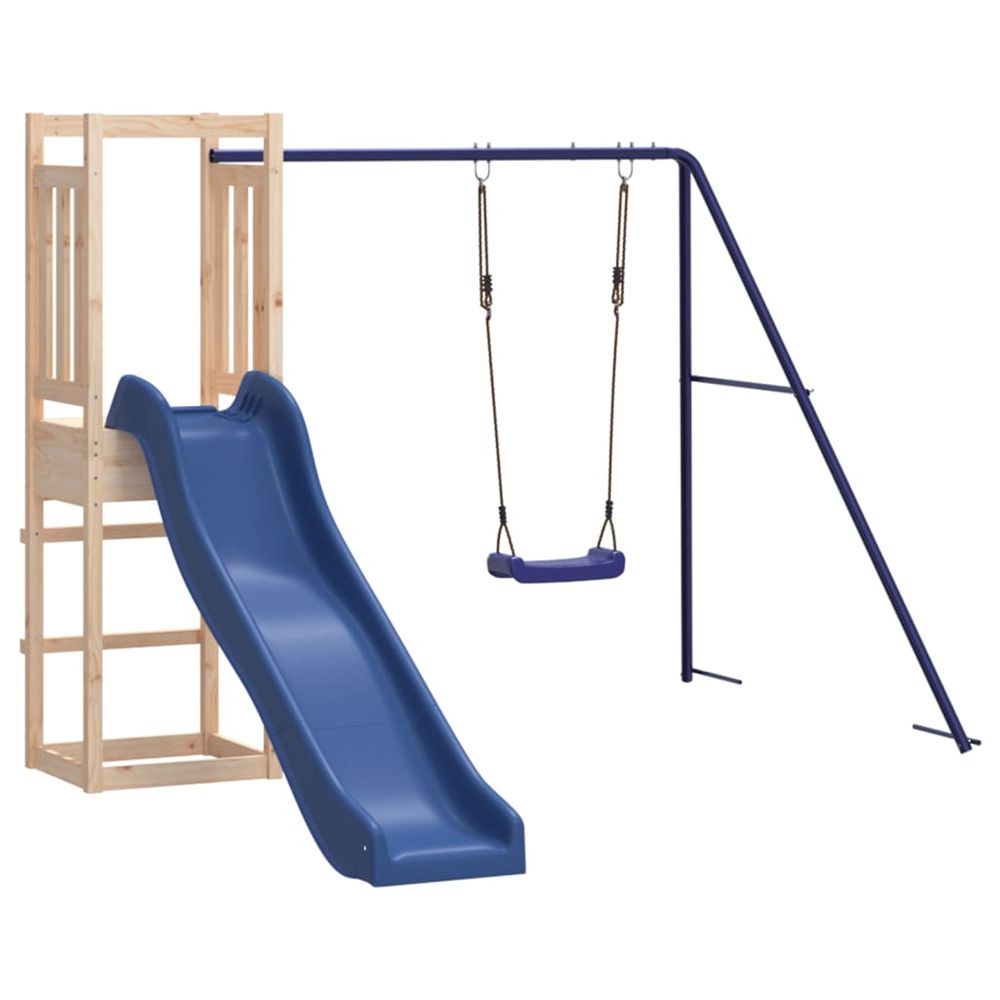 Aire de jeux d'extérieur bois de pin imprégné