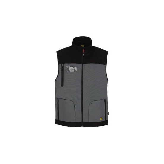 Gilet de travail stretch gris foncé noir t2xl diadora spa 702.170017