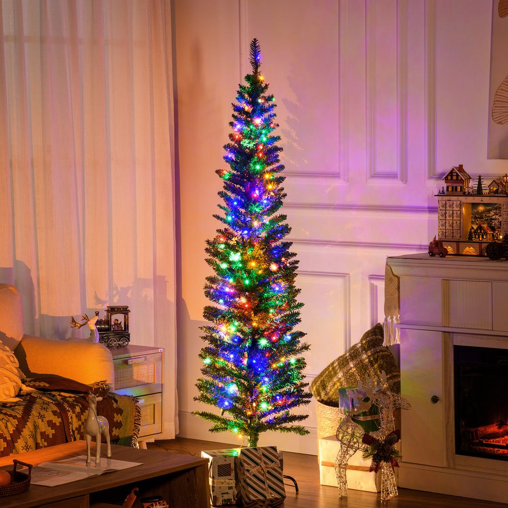 Sapin de noël artificiel en plastique vert 180 cm