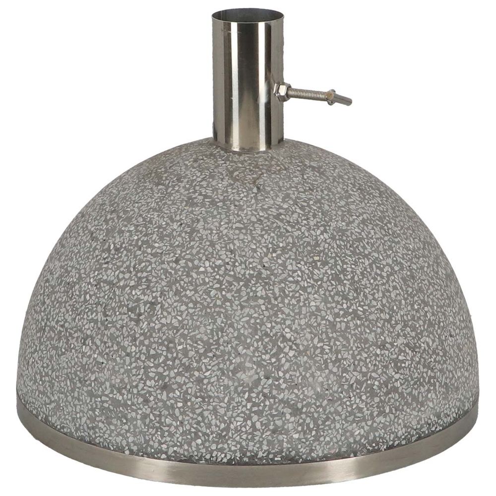 Pied de parasol granit 31,5kg gris clair