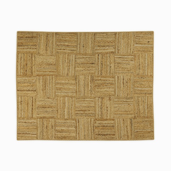 Kara-tapis rectangulaire en jute 120 x 150 cm