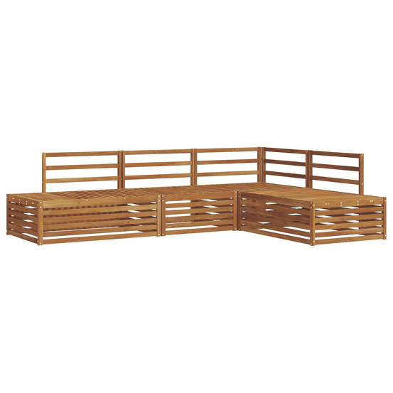 Ensemble de canapés d'extérieur 4 pièce naturel