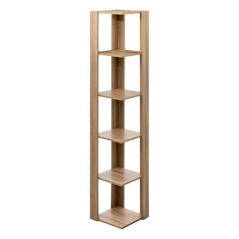 Étagère d'angle 5 niveaux novia 179cm naturel