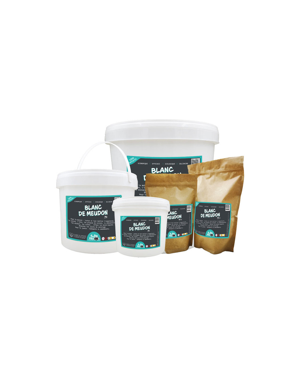 Blanc de meudon - super raccoon