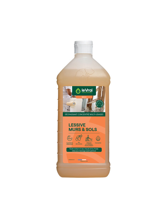 Lessive murs et sols 1l - le vrai