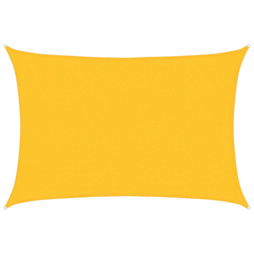 Voile d'ombrage 160 g/m² jaune 2,5x3,5 m pehd