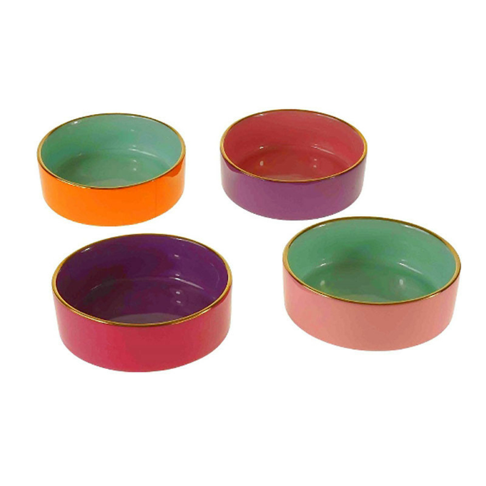 Ensemble de 4 coupelles fancy 13x13x5cm