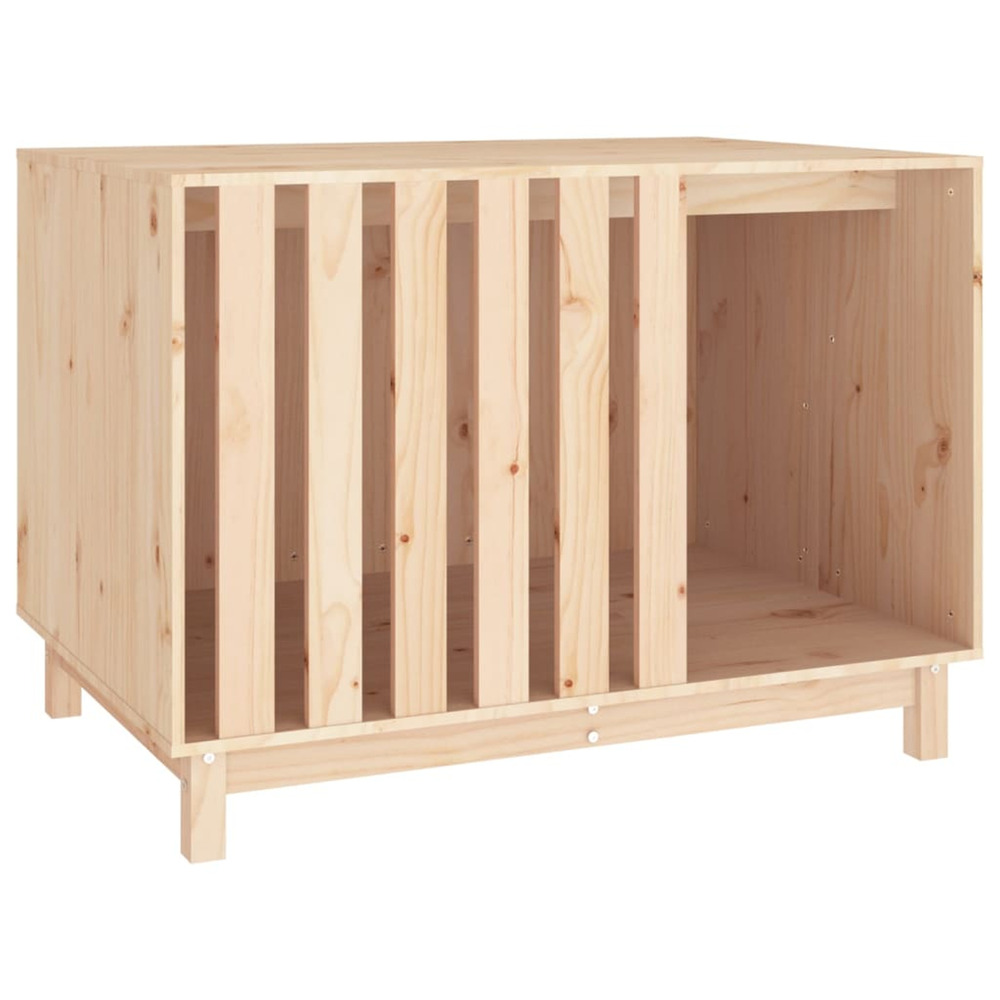 Niche pour chien 100x70x72 cm bois de pin massif