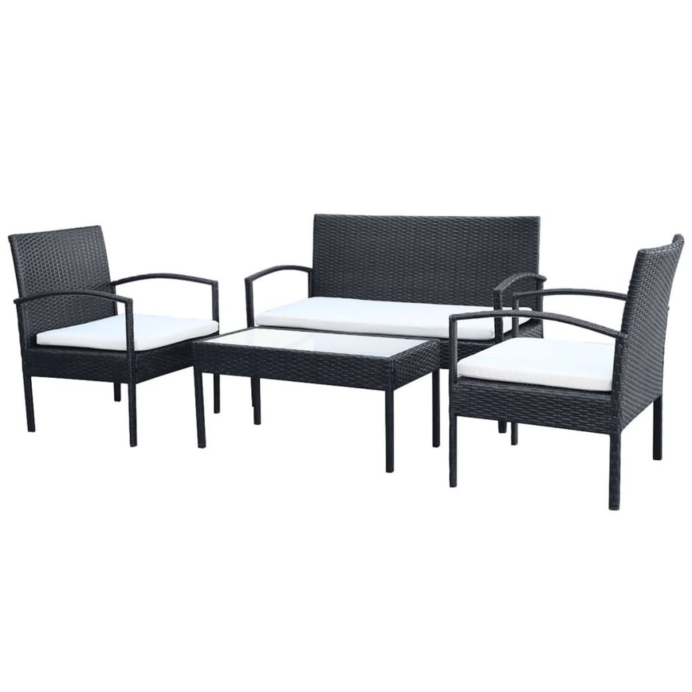 VIDAXL SALON DE JARDIN 4 16-(917463)