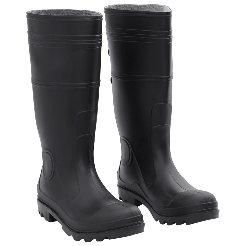 Bottes de pluie noir taille 42 pvc