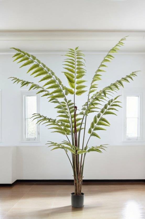Fougère plante artificielle - h150cm, ø12cm