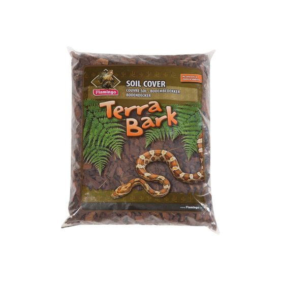 Écorce couvre sol terra bark 22 litres pour terrarium