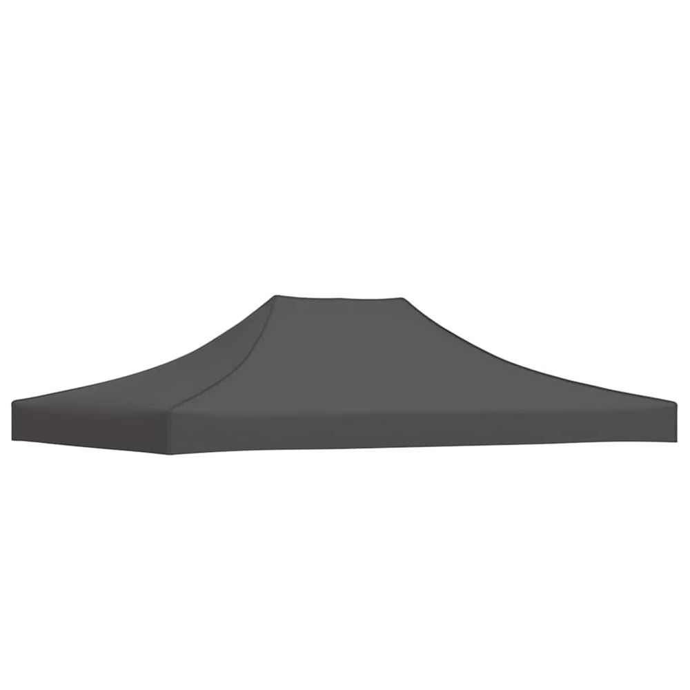 Toit de tente de réception 4x3 m anthracite 270 g/m²