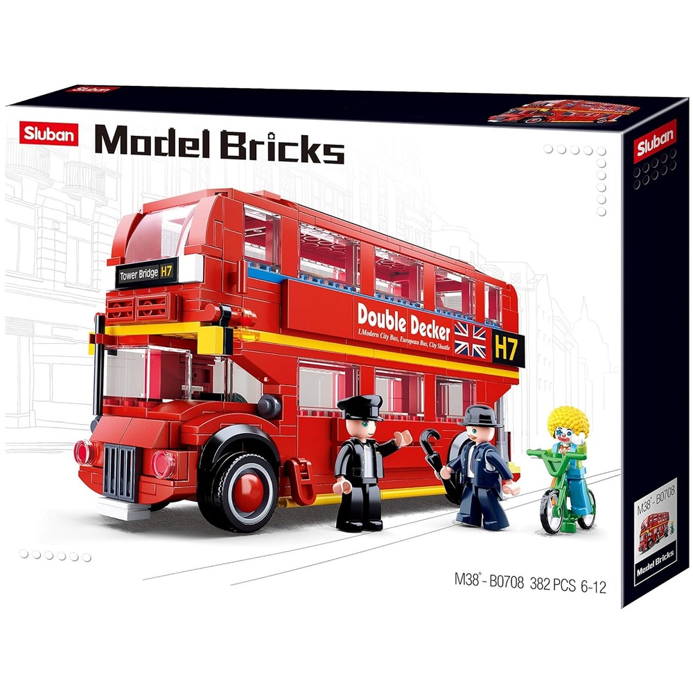 Model bricks - bus londonien