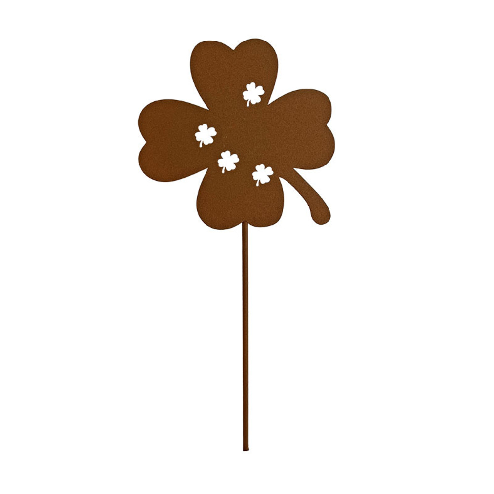 Ensemble 4 pics jardinière fer 12x01x35cm