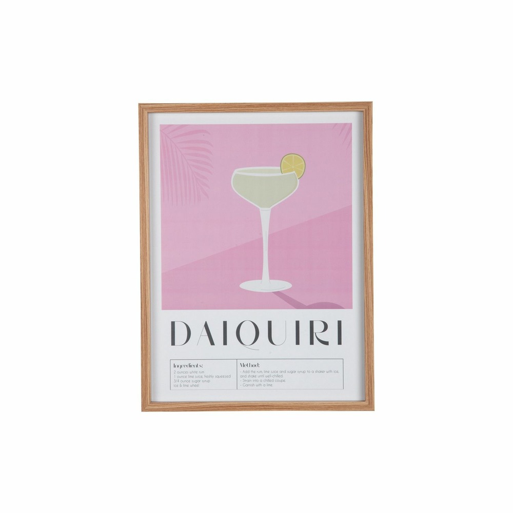 Affiche encadrée cocktail