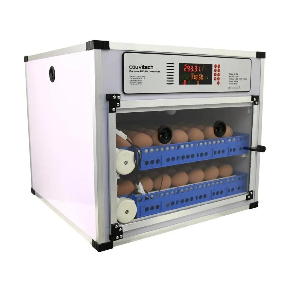 Couveuse automatique pro couvitech® 136 œufs
