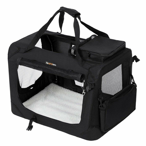 Sac de transport pour chien animal domestique taille xxl noir