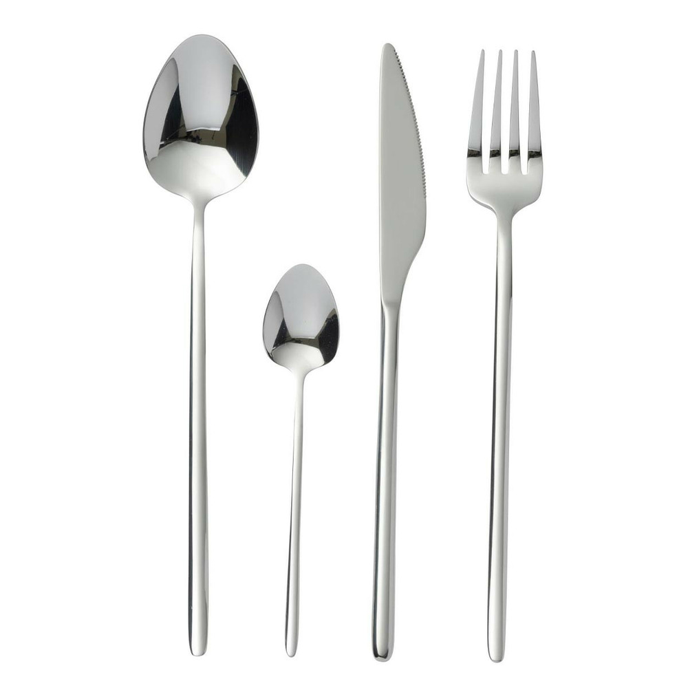 Ménagère 24 pièces en inox 