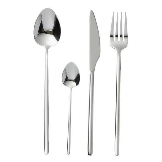 Ménagère 24 pièces en inox