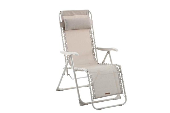 Fauteuil de jardin silos beige lin