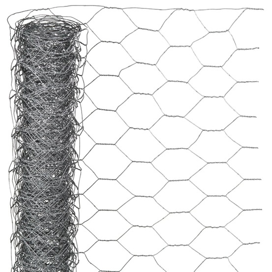 Nature grillage métallique hexagonal 1 x 10 m 25 mm acier galvanisé