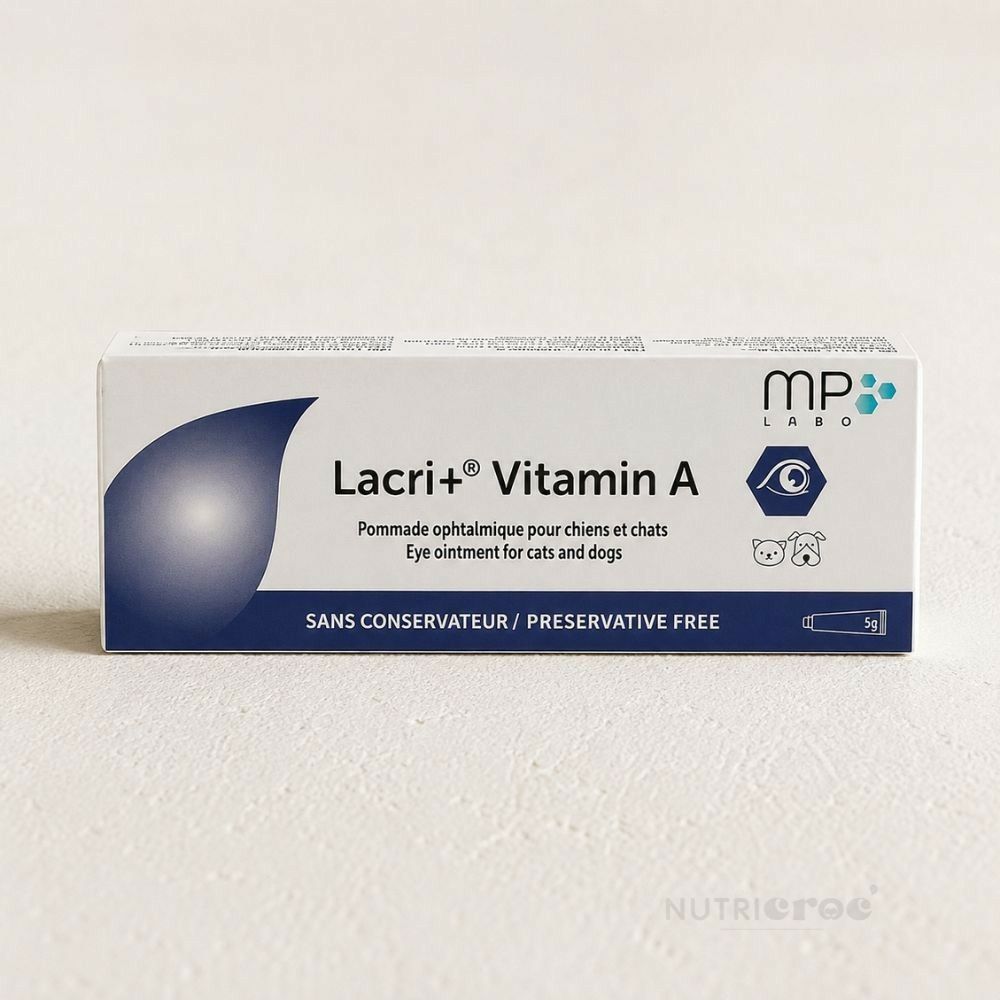 Mp labo lacri+ vitamine a pommade oculaire chien et chat - 5 g 5 g