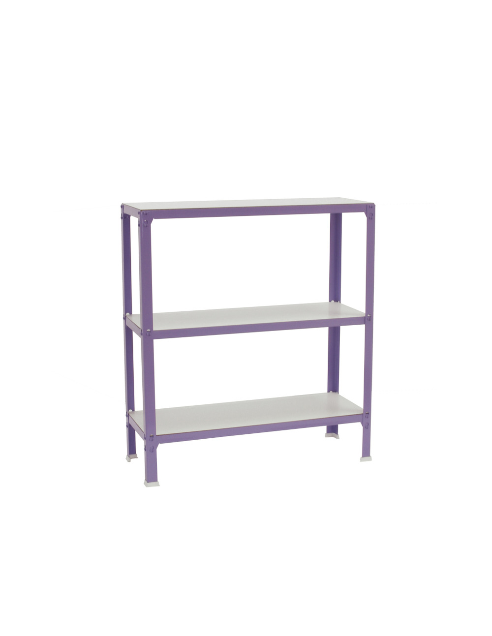 Etagère légère sans vis simonhome click wood plus 3/300 violet/blanc violet/blanc 900x1000x300 - simonrack