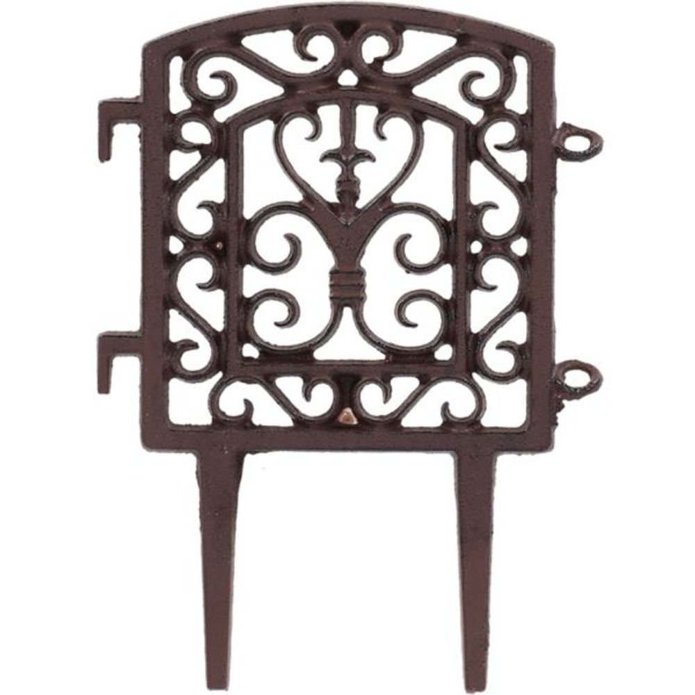 Bordure à assembler en fonte tradition unitaire